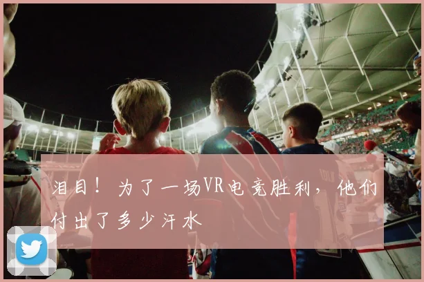 泪目!为了一场VR电竞胜利,他们付出了多少汗水